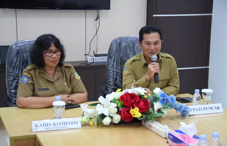 Tingkatkan SDM Diskominfo Puncak Gandeng Pemprov
